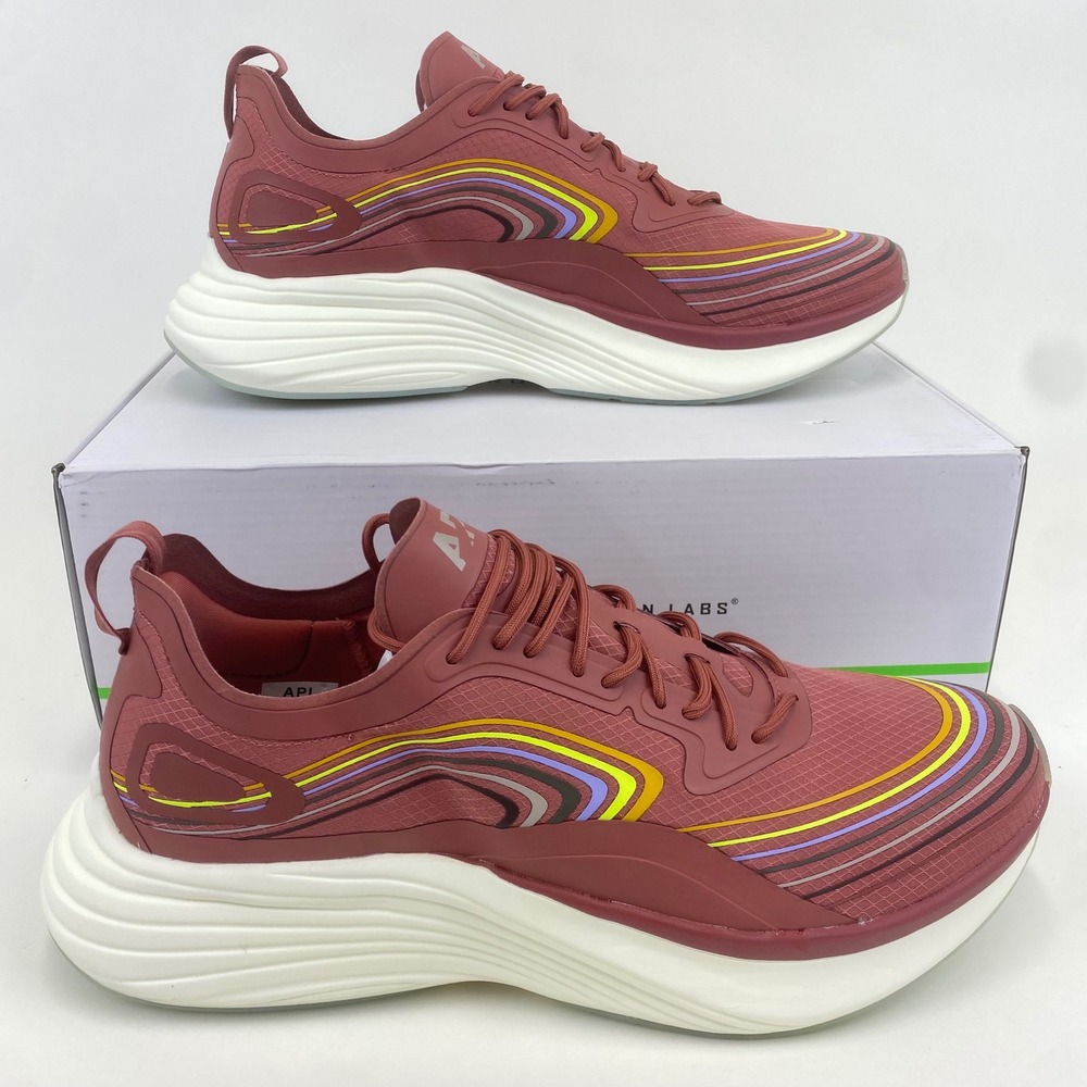 APL Men's Streamline Running Shoes Cedar Clay Multi Cushioned Lightweight‎ Sz 12